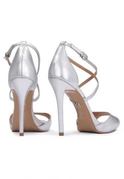 Billig 🔔 Kazar Damen TERRY - Riemensandalette - Silver 👏 -Kazar Verkaufsgeschäft 016ea5ee96134405bd4746468259d835