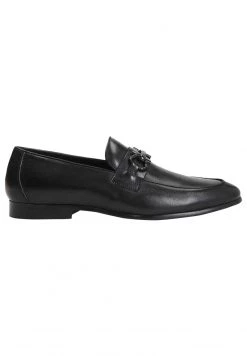 Am billigsten 🔥 Kazar Herren TAMIR - Slipper - Black 🌟