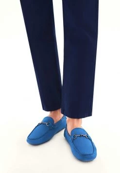 Brandneu 🧨 Kazar SEVIN WITH A METAL BIT - Mokassin - Blue | Herren 😀