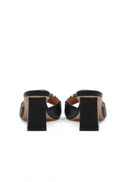 Brandneu 🛒 Kazar Damen HERBY - Pantolette Hoch - Black ❤️ -Kazar Verkaufsgeschäft 0906c55f9e244b3aaab2c5587c27222e