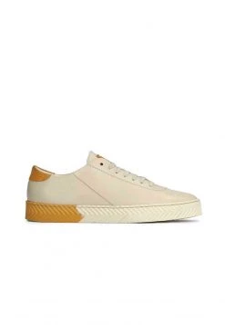 Blitzangebot 🧨 Kazar Herren WITH YELLOW INSERTS - 👟 Sneaker Low - Beige 🔔