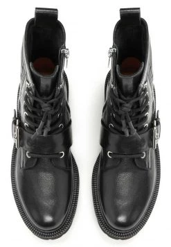 Coupon 😉 Kazar Damen GABBY - Cowboy-/Bikerstiefelette - Black ⭐ -Kazar Verkaufsgeschäft 211daab960e84bdd85f750436658ef0e