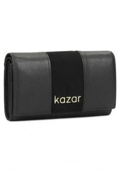 Aktion 🔔 Kazar Geldbörse - Black | Damen 🔔 -Kazar Verkaufsgeschäft 22589fa3157347719cdc277d870f7ceb