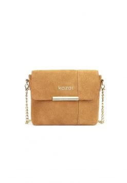 Blitzangebot 🌟 Kazar Damen GAYA - Umhängetasche - Light Brown 🔥