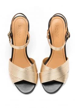 Brandneu 🔥 Kazar Damen LILIAN - High Heel 🩴 Sandalette - Black 👍 -Kazar Verkaufsgeschäft 277517b8dc104704b890b75b49b89308