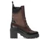 Brandneu 🥰 Kazar Damen COLUMBIA - Schnürstiefel - Brown 💯