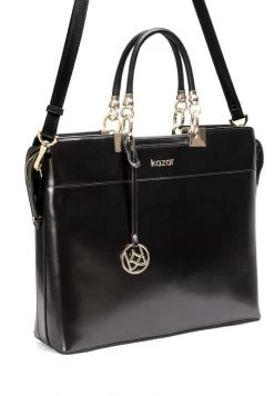 Brandneu 🔔 Kazar MEGAN - Handtasche - Black | Damen 😉 -Kazar Verkaufsgeschäft 2c8a617aa6734f51a18e13bb51ad96d0