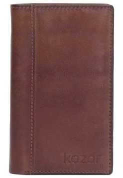 Coupon 👏 Kazar Geldbörse - Dark Brown | Herren 😉