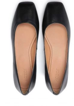 Blitzangebot ⌛ Kazar Damen Klassischer Ballerina - Black 👏 -Kazar Verkaufsgeschäft 2dc821fc931d4febb0256b6fa741b4ac