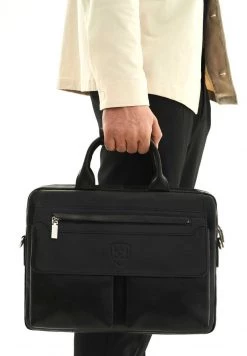 Coupon 🔔 Kazar Herren Aktentasche - Black ⌛