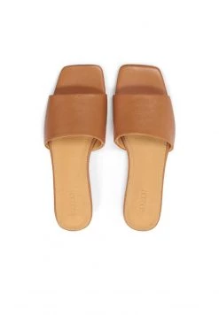 Billig 🎉 Kazar Damen EMELY - Pantolette Flach - Light Brown 🌟 -Kazar Verkaufsgeschäft 315185ac56b94fc0aa9afebc852fb379