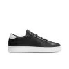 Bester Verkauf 🔔 Kazar GEERT - BREATHABLE BLACK AND WHITE GRAIN LEATHER - 👟 Sneaker Low - Black | Herren 🎁