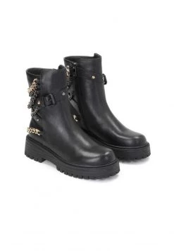 Bestpreis 😀 Kazar Damen PADMA - Cowboy-/Bikerstiefelette - Black 🌟 -Kazar Verkaufsgeschäft 330af8f60d5e43deb712518652515e6d