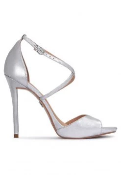 Billig 🔔 Kazar Damen TERRY - Riemensandalette - Silver 👏