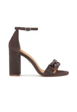Blitzangebot ⭐ Kazar LUCETTE - High Heel 🩴 Sandalette - Dark Brown | Damen 👍