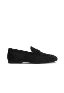 Aktion 😍 Kazar Herren ARCHON - MEN’S CLASSIC BLACK SUEDE LOAFERS - Mokassin - Black 🎁
