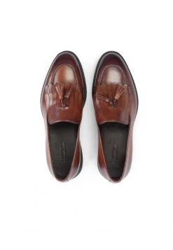 Am billigsten 🌟 Kazar Herren ACHIM WITH A THICK SOLE AND TASSELS - Business-Slipper - Brown 🎉 -Kazar Verkaufsgeschäft 40e1a77c6cb84ff5a9aba9d8e3387089