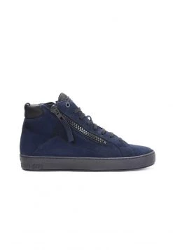 Angebote 👏 Kazar Herren LEONID - 👟 Sneaker High - Dark Blue 🤩