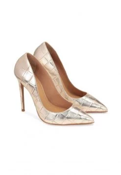 Billig 😉 Kazar Damen NATALIE - High Heel Pumps - Gold 🔥 -Kazar Verkaufsgeschäft 499f06717aa64f5fa16fbbc992e62cc6