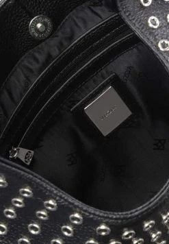 Coupon 🛒 Kazar Damen FEBBY HOBO OZDOBIONA METALOWYMI NITAMI - Handtasche - Black 😍 -Kazar Verkaufsgeschäft 49e2062f3e37470a9476d54b20d05fb0