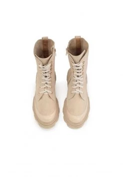 Coupon 🤩 Kazar Schnürstiefelette - Beige | Damen 🤩 -Kazar Verkaufsgeschäft 4e3cc1cae29e42d98d33b6aa2fd4850f