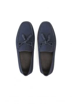 Neu 🛒 Kazar Herren SAXTON - NUBUCK MOCCASINS WITH TASSELS - Business-Slipper - Dark Blue 🥰 -Kazar Verkaufsgeschäft 4f92cf7532954cb697927b9ca7bfecbf
