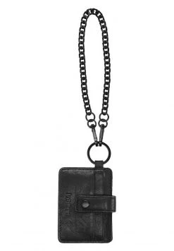 Coupon 💯 Kazar Herren WITH DETACHABLE CHAIN - Geldbörse - Black 😉