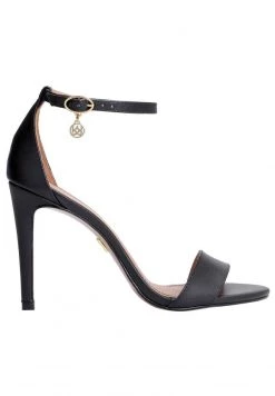 Billig ✨ Kazar Damen MEGAN - High Heel 🩴 Sandalette - Black 🔥