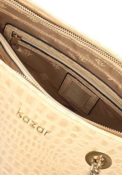 Aktion 🛒 Kazar Damen Handtasche - Beige ✨ -Kazar Verkaufsgeschäft 60d1c96164214908bb8de64d39f7ef8e