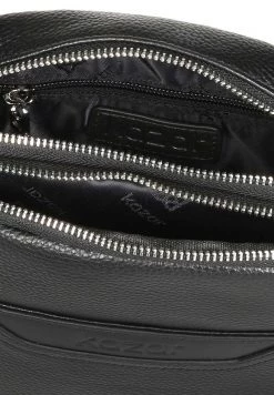 Brandneu 🤩 Kazar Herren Umhängetasche - Black 👏 -Kazar Verkaufsgeschäft 64a6fd6da3114f8eb140757975fb3c87