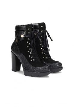 Brandneu 🤩 Kazar Damen Schnürstiefelette - Black ⌛ -Kazar Verkaufsgeschäft 681c466b909c4867981b8bc5a2143930