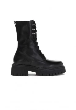 Billig 😍 Kazar Damen GOLDBERRY - Cowboy-/Bikerboot - Black ❤️