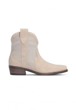 Besorgen ⌛ Kazar Damen ALFA - Cowboy-/Bikerstiefelette - Beige 🎁