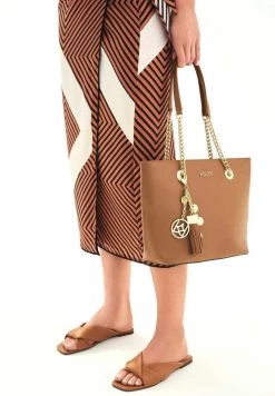 Beste Bewertungen von 🎁 Kazar Damen ASTRA LUXURIOUS ON A FLAT SOLE - Pantolette Flach - Light Brown ⌛