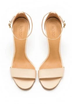Neu 🔔 Kazar Damen MEGAN - High Heel 🩴 Sandalette - Beige 😉 -Kazar Verkaufsgeschäft 71bdb89a4c2e4915b53d09bc9a67cd29