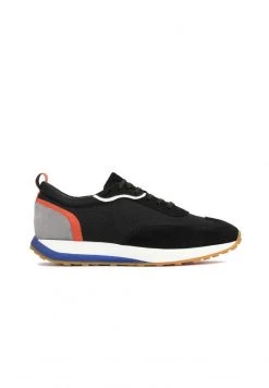 Blitzangebot 🔔 Kazar Herren GODRIC - TRENDY WITH COLOURFUL ELEMENTS - 👟 Sneaker Low - Black 🤩