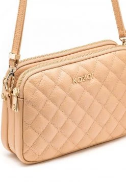 Budget ✨ Kazar Damen RITA - Umhängetasche - Beige 😍 -Kazar Verkaufsgeschäft 7d7ab6ec39e443a29f541bb8199848eb