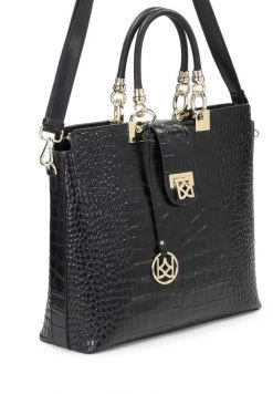 Neu 😀 Kazar Damen MEGAN - Shopping Bag - Black 🔔 -Kazar Verkaufsgeschäft 7f7b0f514e6f4c4da77a941b96fe080b