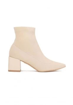 Großhandel 🔔 Kazar Damen ROWAN - High Heel Stiefel - Beige 🌟