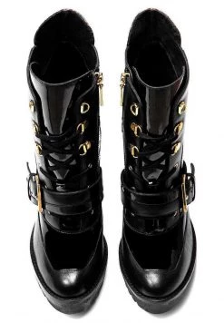 Bestes Angebot 🔔 Kazar Damen KALIOPE - Cowboy-/Bikerstiefelette - Black 😉 -Kazar Verkaufsgeschäft 834c665dcf114c43ac7bd6070c8c2a8f