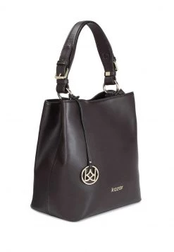 Auslauf 💯 Kazar Damen VICTORIA - Handtasche - Dark Brown ✔️ -Kazar Verkaufsgeschäft 842ce38c91234e1ea392ed07b814c493
