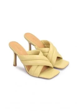 Brandneu ⌛ Kazar Damen ELFI - Pantolette Hoch - Yellow ⌛ -Kazar Verkaufsgeschäft 84b2e7fee83046178981639824814dcb