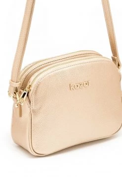 Angebote 🤩 Kazar Damen NETTI - Umhängetasche - Gold 🛒 -Kazar Verkaufsgeschäft 8e91bea162ac4ba1971427fc43a5c624