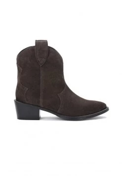 Bester Verkauf ✔️ Kazar VIOLA - Cowboy-/Bikerstiefelette - Dark Brown | Damen ⭐