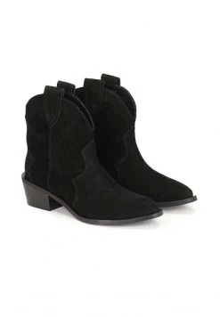 Auslauf 💯 Kazar Damen VIOLA - Cowboy-/Bikerstiefelette - Black 💯 -Kazar Verkaufsgeschäft 902f3d5313bc4732834c017ed7d343a7