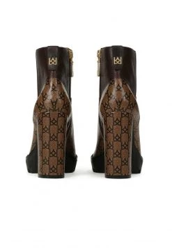 Großhandel 🛒 Kazar KALIOPE - High Heel Stiefelette - Brown | Damen ✔️ -Kazar Verkaufsgeschäft 91903d8ab00e47eb98e55c5deaf431d7
