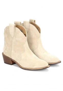 Aktion 😉 Kazar VIOLA - Cowboy-/Bikerstiefelette - Beige | Damen 🛒 -Kazar Verkaufsgeschäft 9967a518b521432aacc420de99a7d05a