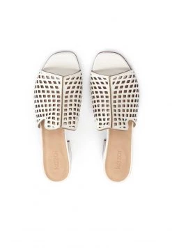 Am billigsten 🧨 Kazar Damen SAGE - STYLISH WITH MESH CUT-OUTS - Pantolette Hoch - Off-white 👍 -Kazar Verkaufsgeschäft 9b9ab3697ed44d53952a4477ac8cf147