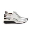 Coupon ⌛ Kazar Damen MONTI - 👟 Sneaker Low - Silver 🤩