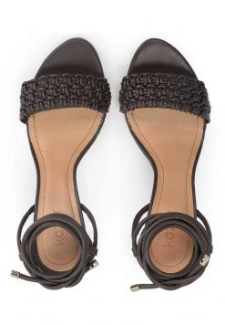 Billig 🎁 Kazar Damen MEGAN - High Heel 🩴 Sandalette - Dark Brown 👏 -Kazar Verkaufsgeschäft 9c53ce4770694b5dae1714dd2b6e0ee4